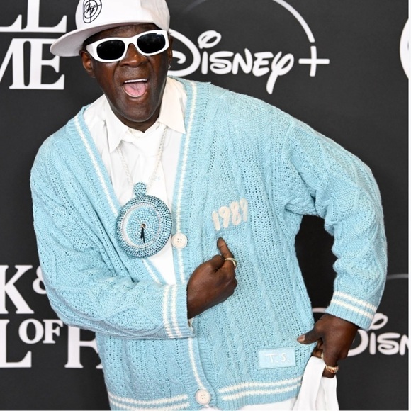 Taylor Swift 1989 Taylor’s Version Blue Cable Knit Seagull Cardigan NEW Size M/L - Picture 10 of 13